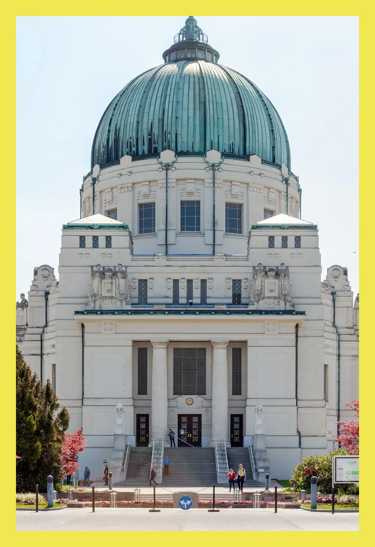 1910 Friedhofskirche zum heiligen Karl Borromäus, Zentralfriedhof, 11. Bezirk – unkommentiert